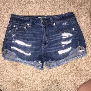 american eagle “tomgirl shortie” size 6